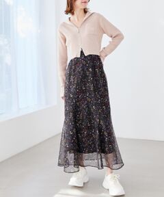 MAJESTIC LEGON / マジェスティックレゴン ニット・セーター | カラフルWZIPニット