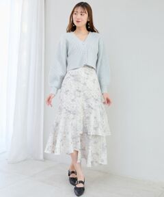 MAJESTIC LEGON / マジェスティックレゴン カーディガン・ボレロ | スパンコールニットカーディガン