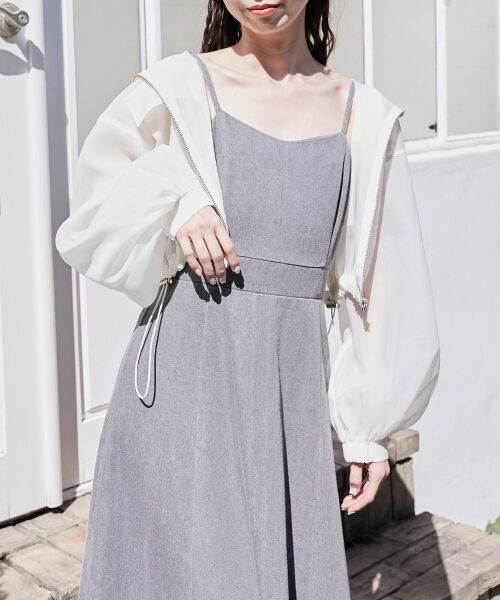 MAJESTIC LEGON / マジェスティックレゴン シャツ・ブラウス | シアーフードブルゾン | 詳細17