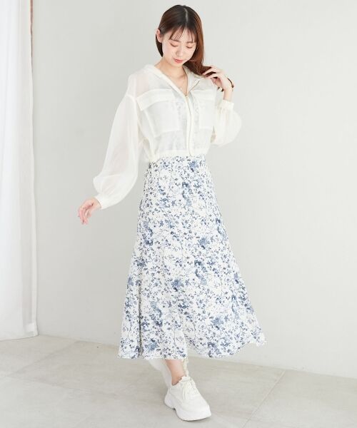 MAJESTIC LEGON / マジェスティックレゴン シャツ・ブラウス | シアーフードブルゾン | 詳細19