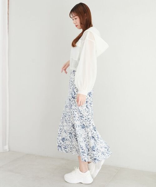 MAJESTIC LEGON / マジェスティックレゴン シャツ・ブラウス | シアーフードブルゾン | 詳細21