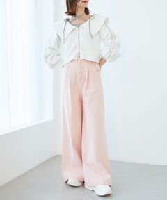 MAJESTIC LEGON / マジェスティックレゴン デニムパンツ | タックワイドデニム