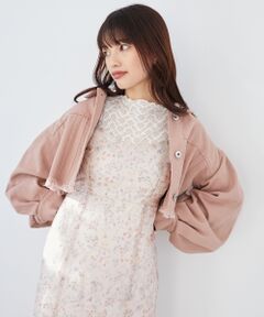 MAJESTIC LEGON / マジェスティックレゴン ミニ丈・ひざ丈ワンピース | Bloomingフラワーキャミワンピ