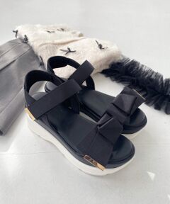 MAJESTIC LEGON / マジェスティックレゴン サンダル | ボリュームリボンスポサン