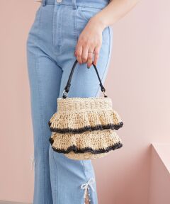 MAJESTIC LEGON / マジェスティックレゴン ハンドバッグ | フリルペーパーバッグ