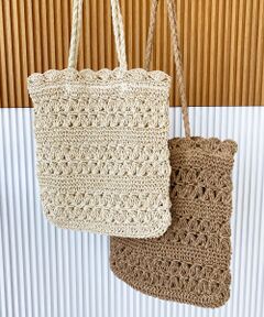 MAJESTIC LEGON / マジェスティックレゴン トートバッグ | 雑材フラワーデザイントートバッグ