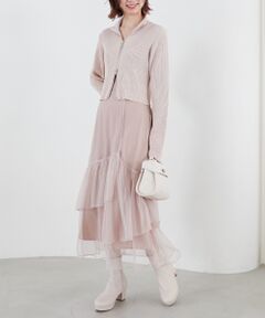 MAJESTIC LEGON / マジェスティックレゴン ニット・セーター | キラキラダブルジップニット