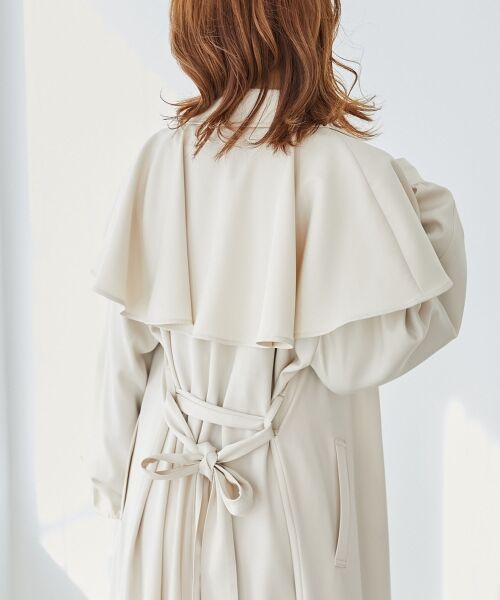 MAJESTIC LEGON / マジェスティックレゴン トレンチコート | ∞ケープロングトレンチコート | 詳細15