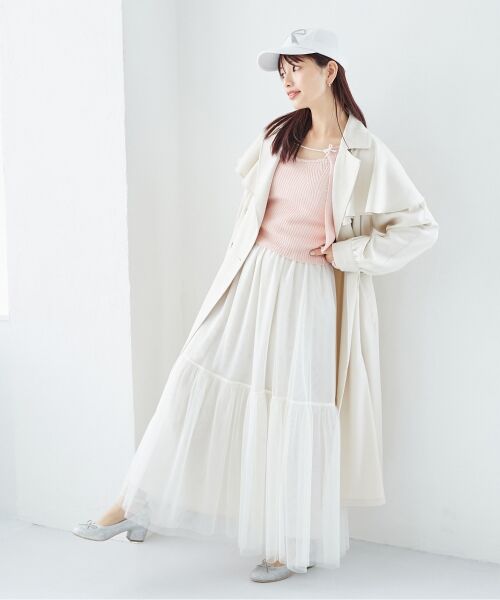 MAJESTIC LEGON / マジェスティックレゴン トレンチコート | ∞ケープロングトレンチコート | 詳細19