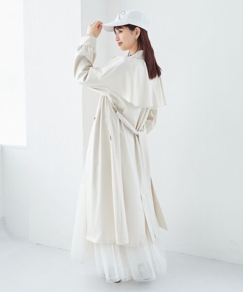 MAJESTIC LEGON / マジェスティックレゴン トレンチコート | ∞ケープロングトレンチコート | 詳細20