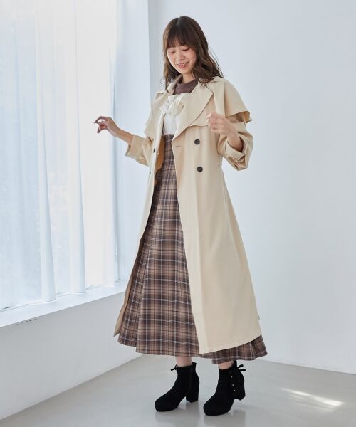 MAJESTIC LEGON / マジェスティックレゴン トレンチコート | ∞ケープロングトレンチコート | 詳細23