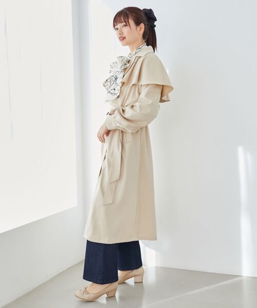 MAJESTIC LEGON / マジェスティックレゴン トレンチコート | ∞ケープロングトレンチコート | 詳細27