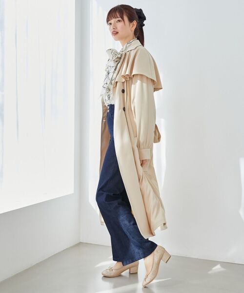 MAJESTIC LEGON / マジェスティックレゴン トレンチコート | ∞ケープロングトレンチコート | 詳細29