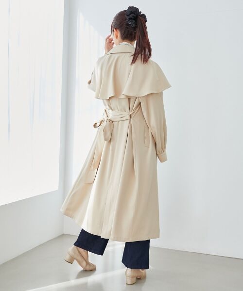 MAJESTIC LEGON / マジェスティックレゴン トレンチコート | ∞ケープロングトレンチコート | 詳細30