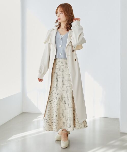 MAJESTIC LEGON / マジェスティックレゴン トレンチコート | ∞ケープロングトレンチコート | 詳細9