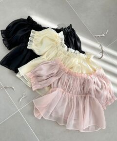 MAJESTIC LEGON / マジェスティックレゴン シャツ・ブラウス | インナーセットフリルブラウス