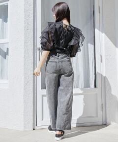 MAJESTIC LEGON / マジェスティックレゴン シャツ・ブラウス | エアリーフリルブラウス