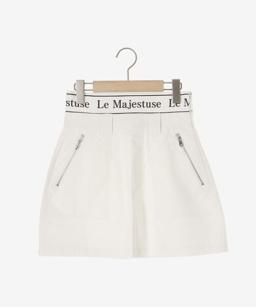 MAJESTIC LEGON / マジェスティックレゴン ミニ・ひざ丈スカート | ウエストロゴカーゴミニスカパン | 詳細23
