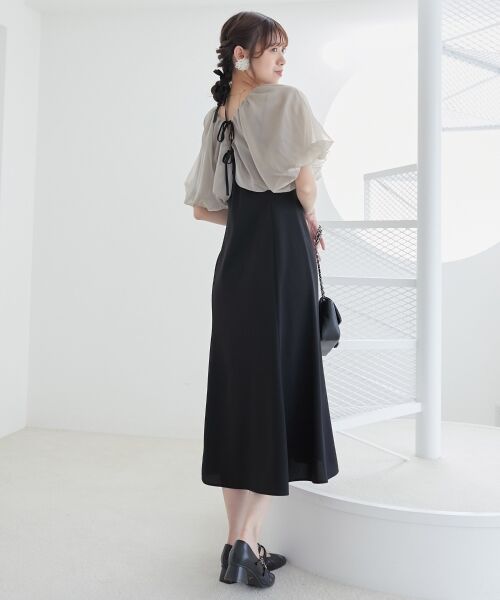 MAJESTIC LEGON / マジェスティックレゴン ドレス | 2wayシフォンボレロセットドレス | 詳細23