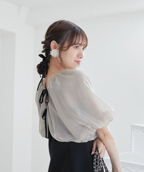 MAJESTIC LEGON / マジェスティックレゴン ドレス | 2wayシフォンボレロセットドレス | 詳細24