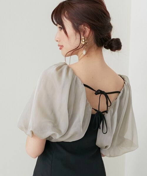 MAJESTIC LEGON / マジェスティックレゴン ドレス | 2wayシフォンボレロセットドレス | 詳細28