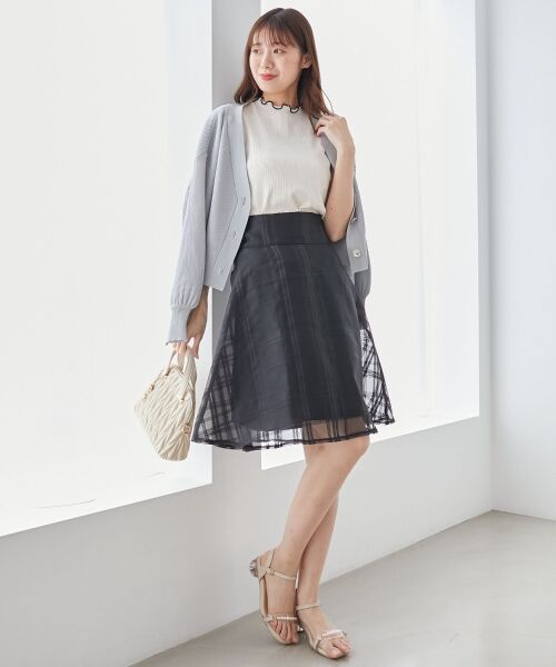 MAJESTIC LEGON / マジェスティックレゴン カットソー | ノースリフリルメロウリブトップス | 詳細15