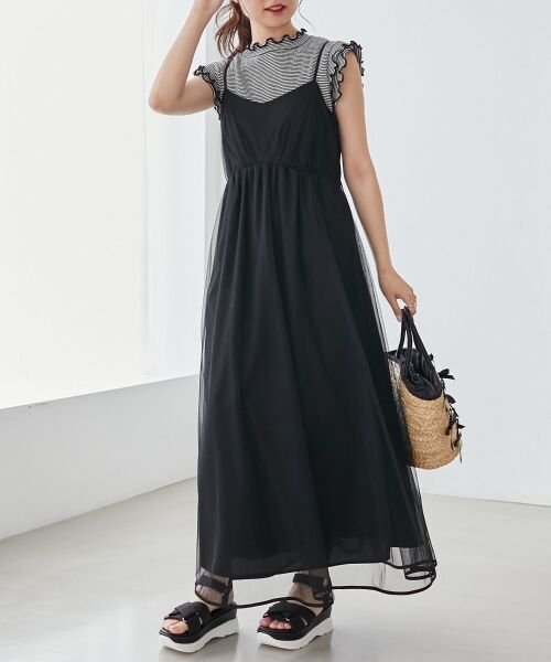 MAJESTIC LEGON / マジェスティックレゴン カットソー | ノースリフリルメロウリブトップス | 詳細29