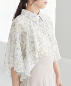 MAJESTIC LEGON / マジェスティックレゴン シャツ・ブラウス | シアーケープブラウス