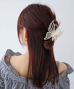 パールモチーフヘアクリップ