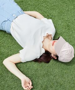 MAJESTIC LEGON / マジェスティックレゴン Tシャツ | スカラップカットトップス