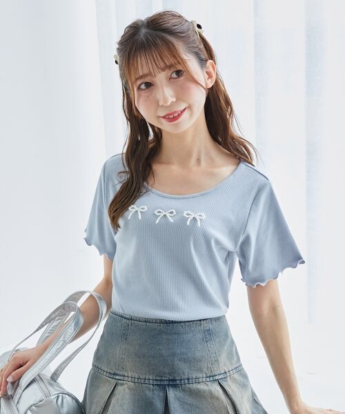 MAJESTIC LEGON / マジェスティックレゴン Tシャツ | アソートリボンTシャツ | 詳細29