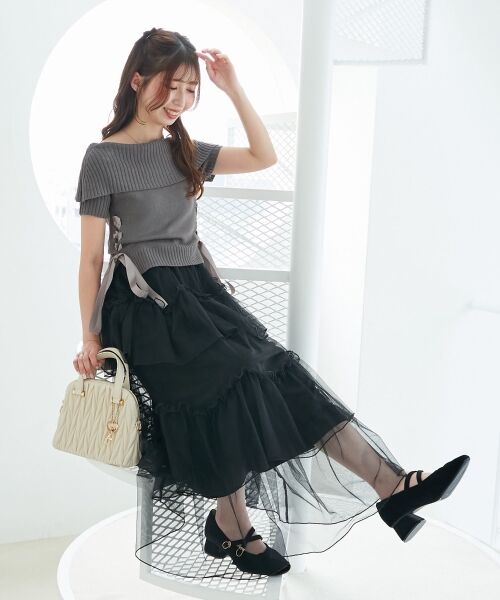 MAJESTIC LEGON / マジェスティックレゴン パンプス | レディギャザーストラップパンプス | 詳細18