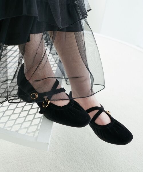 MAJESTIC LEGON / マジェスティックレゴン パンプス | レディギャザーストラップパンプス | 詳細20