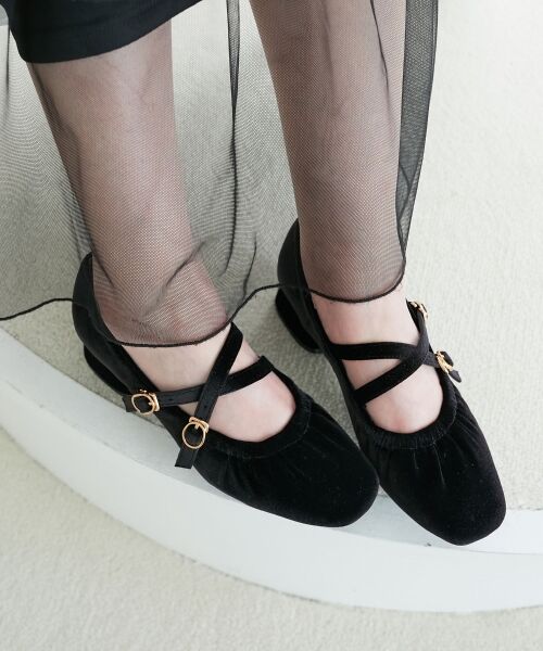 MAJESTIC LEGON / マジェスティックレゴン パンプス | レディギャザーストラップパンプス | 詳細21