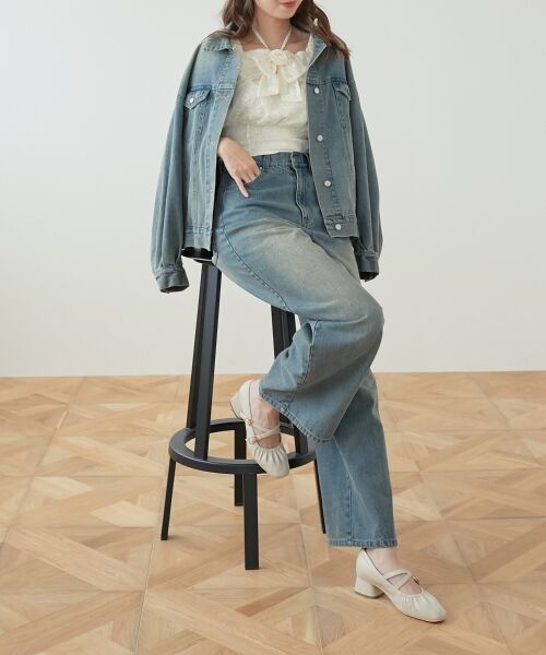 MAJESTIC LEGON / マジェスティックレゴン パンプス | レディギャザーストラップパンプス | 詳細23