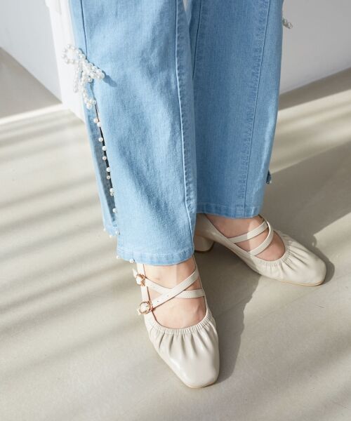 MAJESTIC LEGON / マジェスティックレゴン パンプス | レディギャザーストラップパンプス | 詳細27