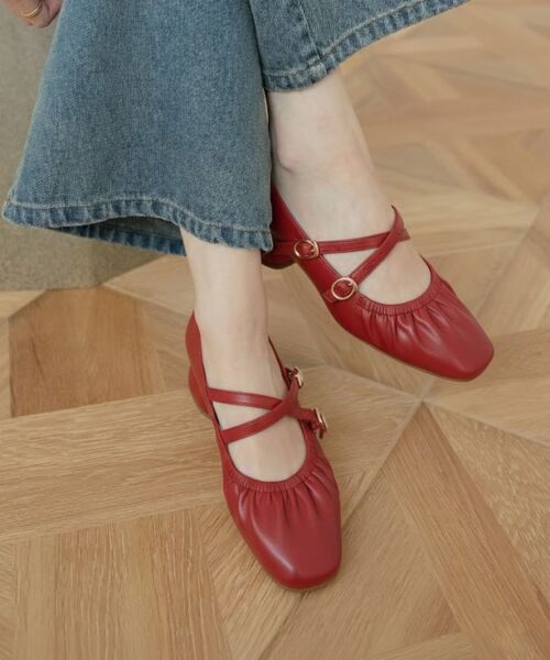 MAJESTIC LEGON / マジェスティックレゴン パンプス | レディギャザーストラップパンプス | 詳細3