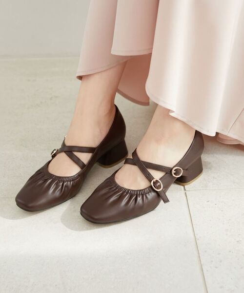 MAJESTIC LEGON / マジェスティックレゴン パンプス | レディギャザーストラップパンプス | 詳細4