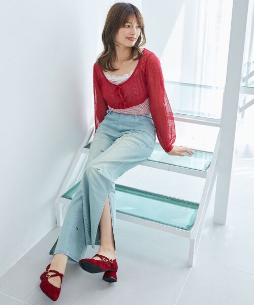 MAJESTIC LEGON / マジェスティックレゴン パンプス | レディギャザーストラップパンプス | 詳細5