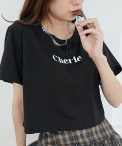 MAJESTIC LEGON / マジェスティックレゴン Tシャツ | エンブロイダリーロゴクロップドＴ