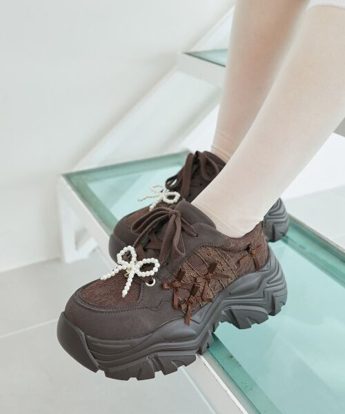 MAJESTIC LEGON / マジェスティックレゴン スニーカー | 2WAYデコリボンスニーカー | 詳細16