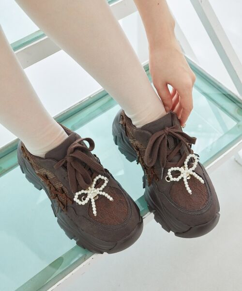 MAJESTIC LEGON / マジェスティックレゴン スニーカー | 2WAYデコリボンスニーカー | 詳細17