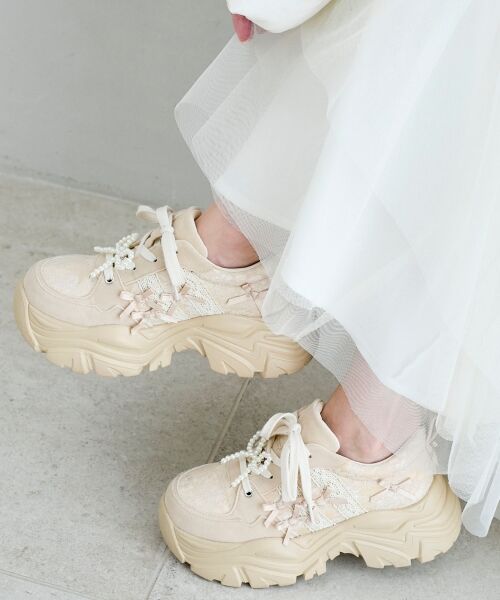 MAJESTIC LEGON / マジェスティックレゴン スニーカー | 2WAYデコリボンスニーカー | 詳細2