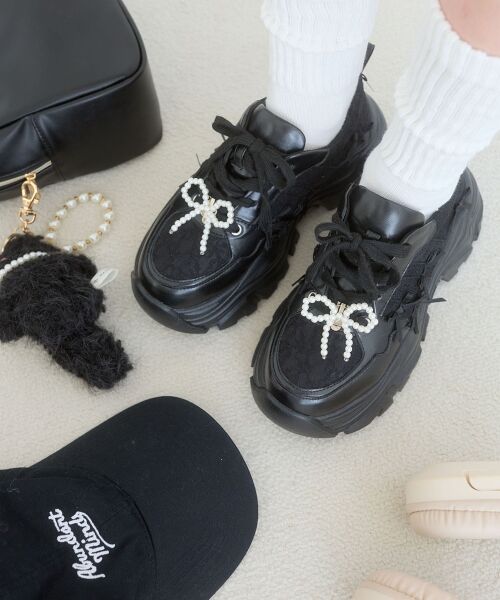 MAJESTIC LEGON / マジェスティックレゴン スニーカー | 2WAYデコリボンスニーカー | 詳細21