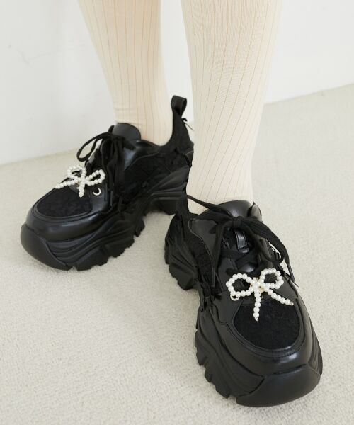 MAJESTIC LEGON / マジェスティックレゴン スニーカー | 2WAYデコリボンスニーカー | 詳細24