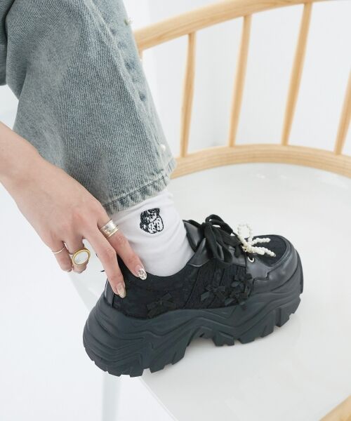 MAJESTIC LEGON / マジェスティックレゴン スニーカー | 2WAYデコリボンスニーカー | 詳細26