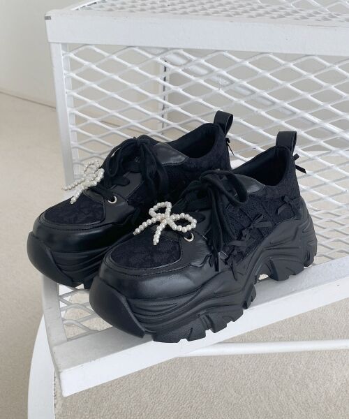 MAJESTIC LEGON / マジェスティックレゴン スニーカー | 2WAYデコリボンスニーカー | 詳細27