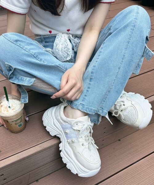 MAJESTIC LEGON / マジェスティックレゴン スニーカー | 2WAYデコリボンスニーカー | 詳細29