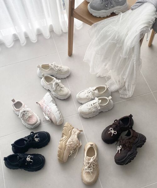 MAJESTIC LEGON / マジェスティックレゴン スニーカー | 2WAYデコリボンスニーカー | 詳細5