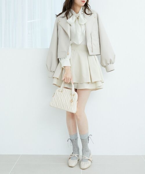 MAJESTIC LEGON / マジェスティックレゴン ハンドバッグ | チャームセットキルティングバッグ | 詳細11